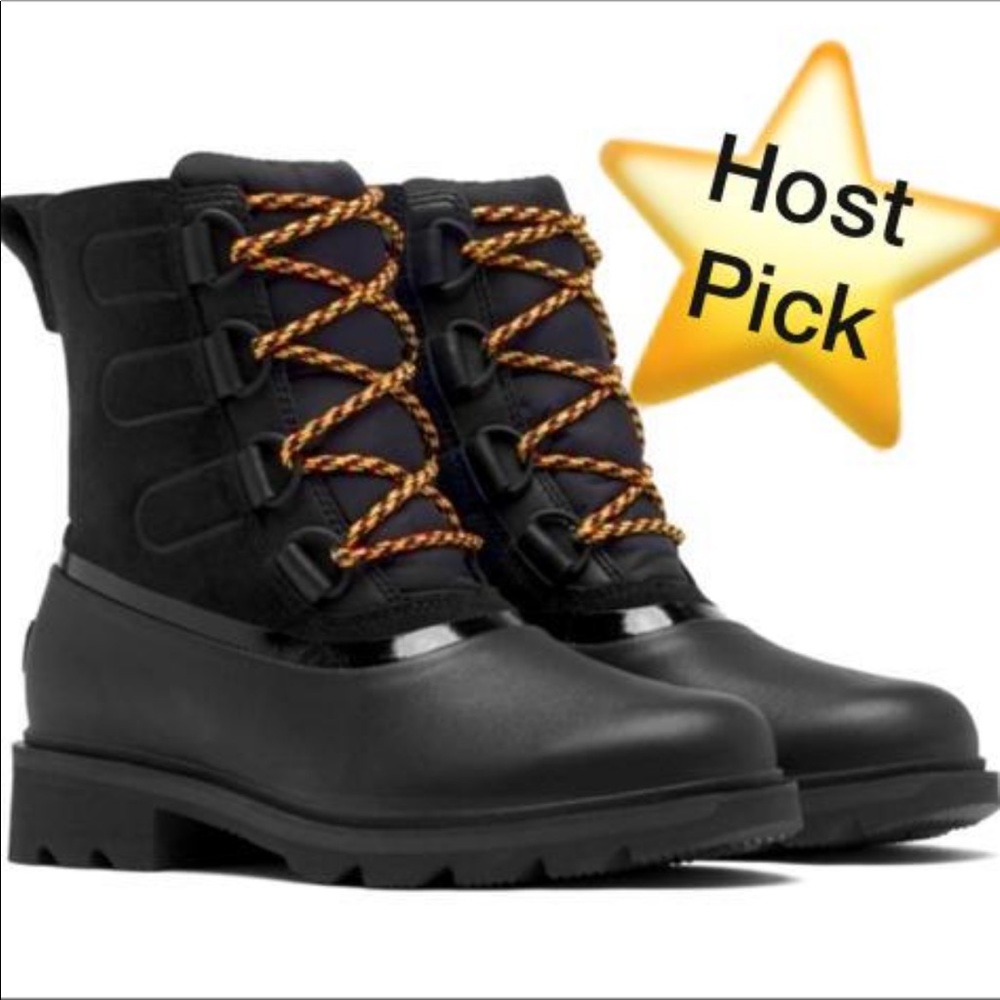 SOREL Hiking Boot Waterproof Lennox Street Lace up - Picture 1 of 9
